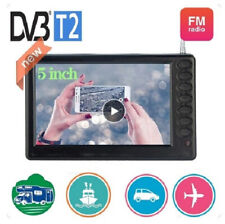 TV PORTATILE 5 POLLICI, 5'' DVB-T2 DIGITALE TERRESTRE RADIO FM MP3 MPEG4