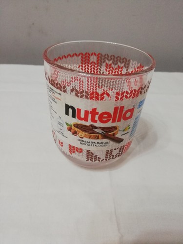 Bicchiere nutella serie natale - bicchiere,