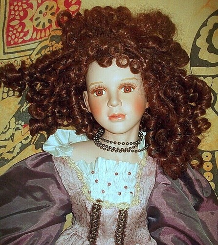 Bambola porcellana vintage - bambola,