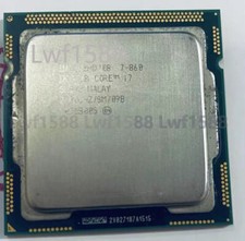 Processore CPU Intel Core i7-860 2,8 GHz SLBJ quad-core LGA 1156 socket H