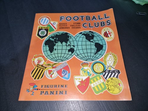 Football clubs panini - football, 1975