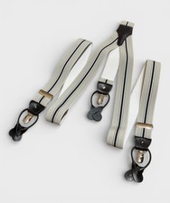 Galise suspenders with clip or