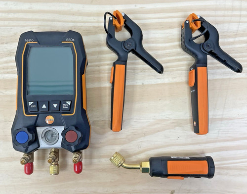 Testo 550s kit collettore - 550s,