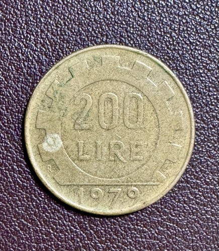Moneta 200 lire anno 1979 - moneta,