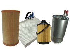 KIT 3 FILTRI FIAT PUNTO (188_) 3a SERIE 1.2 60 HP / 44 KW dal 07/03 al 01/07