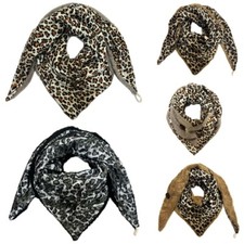 XXL Leopard Fur Teddy Triangle