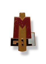 DISTINTIVO GIL IN BACHELITE PICCOLE GIOVANI ITALIANE PNF VENTENNIO BALILLA ONB