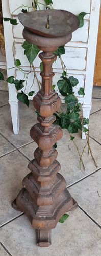 Antico candelabro altare - antico,