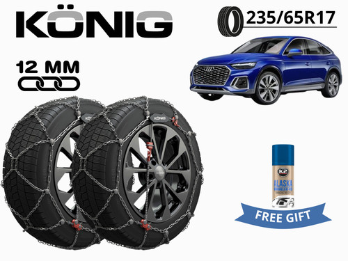 Catene neve konig 12mm - da,
