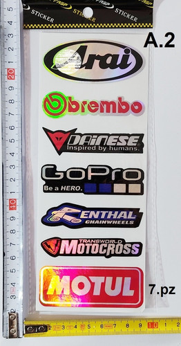 Kit adesivi scritta logo - a2, 7