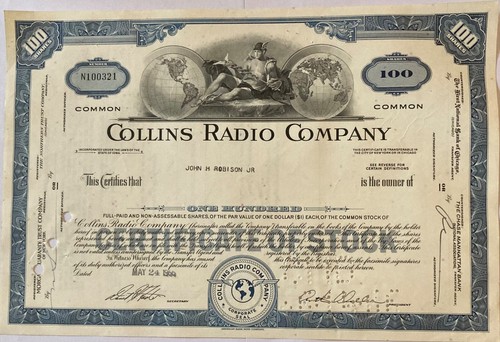 Collins radio company - radio,