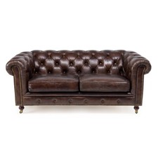 Divano vintage pelle chester - vintage,
