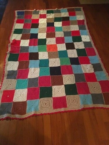 Coperta fatta mano della - a,