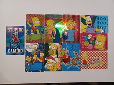 CARTE SIMPSON CARD MATT GROENING ORIGINALI FOX 1999