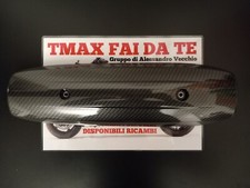 PROTEZIONE PARACALORE SCARICO MARMITTA YAMAHA TMAX T MAX 500 2001 2006 CARBON