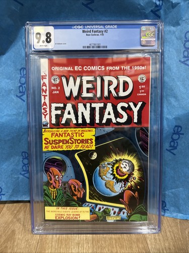 Weird fantasy graded cgc - weird,