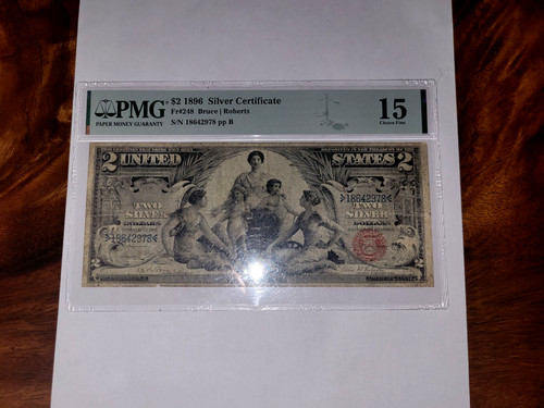 248 1896 dollari argento - 1896,
