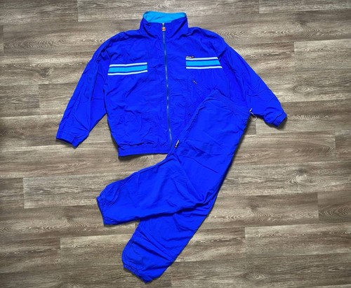 Tuta uomo ellesse vintage blu - ellesse,
