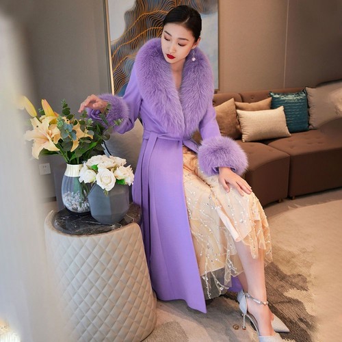Cappotto donna vera pelliccia