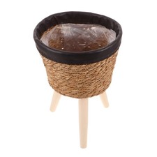  Cesto fioriera in vimini con