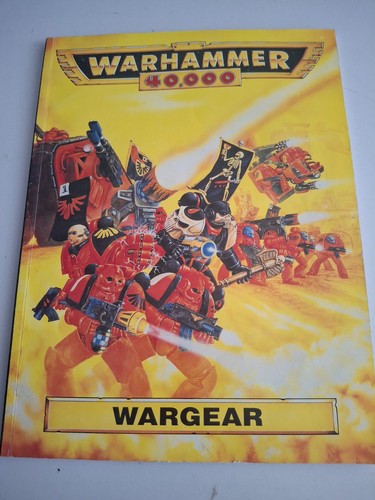 Warhammer 40k wargear book - warhammer,