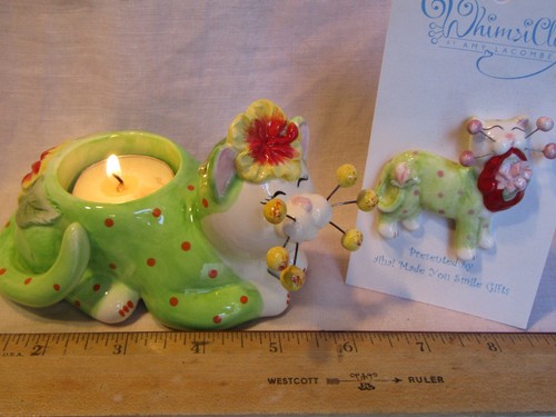 Whimsiclay tammy tea - tea, light