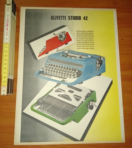 Pubblicità olivetti studio - pubblicità,,