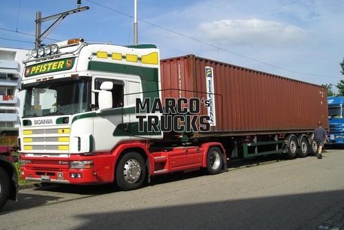 Foto camion scania 164l 580 - camion,