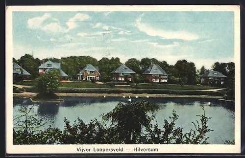 Hilversum vijver loopersveld - vijver,