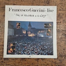 LP Francesco Guccini Live -