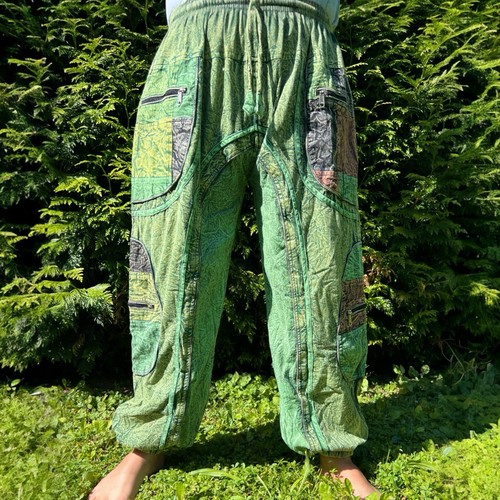 Pluderhose pantaloni zampa - pluderhose,,