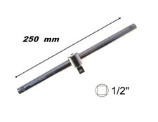 CHIAVE MANICO A T DA 1/2 250 mm PER CHIAVI BUSSOLA BUSSOLE IN CHROME VANADIUM