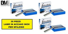 30 PEZZI FASHION BLADES FASHIONBLADES LAME IN ACCIAIO INOX PER SFILZINO 