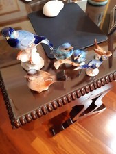 Blocco uccelli in finissima porcellana varie misure integri e perfetti