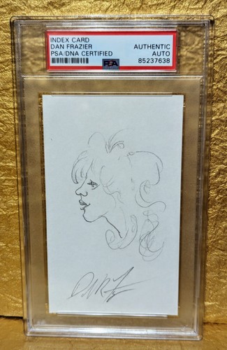 Dan frazier autograph hand - frazier,