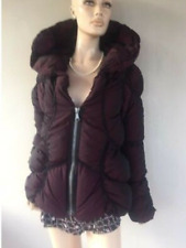 BELFE PIUMINO DONNA ELEGANTE TG 42 IT COLORE VIOLA VINTAGE RARO