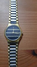 Orologio Yves Saint Laurent al quarzo Unisex Acciaio placcato oro