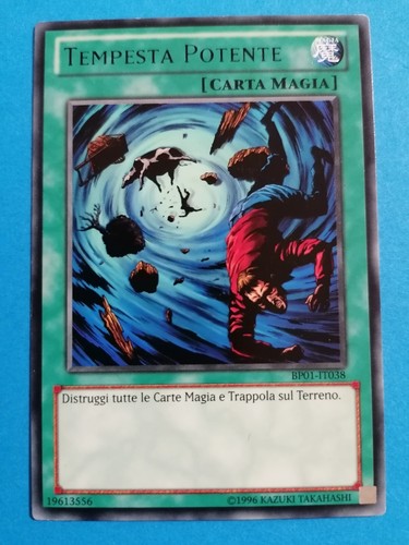 Yugioh tempesta potente rara - yugioh,