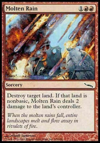 Molten rain mirrodin - molten, ~