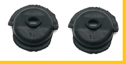 Coppia cuffie gomma - gomma, per