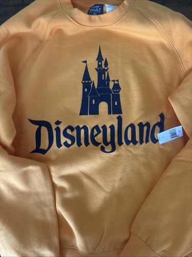 Felpa gialla walt disneyland - gialla,