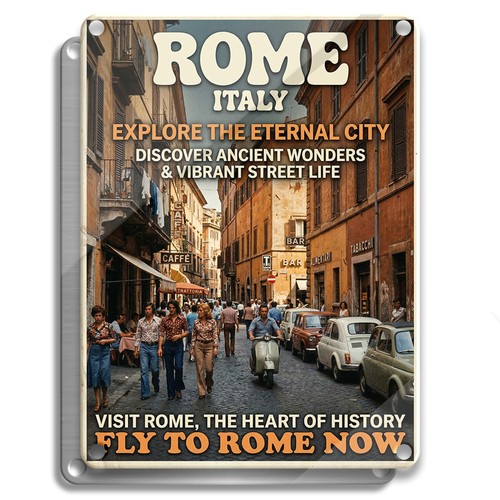 Roma italia europa insegna - roma,