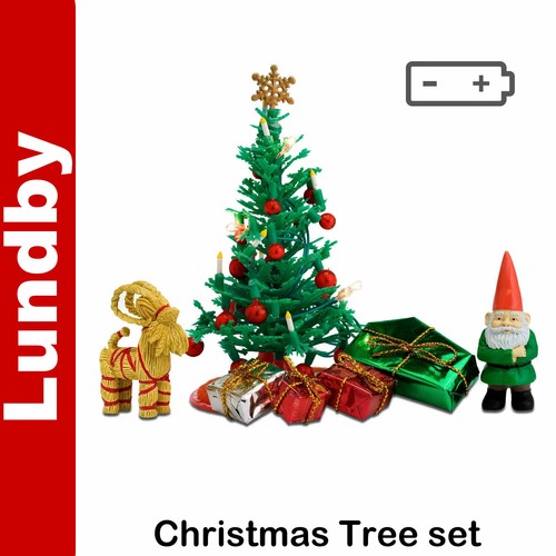Set albero natale casa - albero,