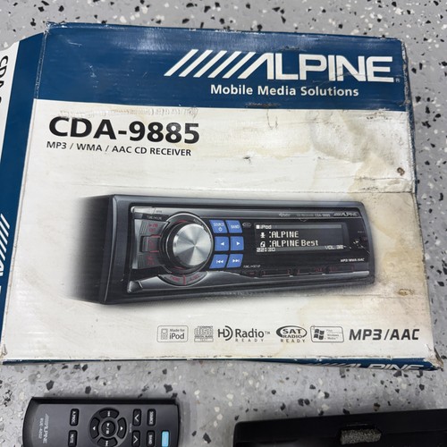 Alpine cda 9885 lettore - cda-9885,