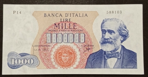 1000 lire 1962 - 1000, 14/07/1962