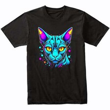Sphynx Cat Psychedelic Cat Art