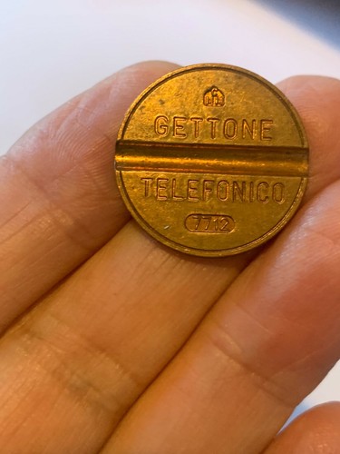 Gettone telefonico 7712 cmm - gettone,