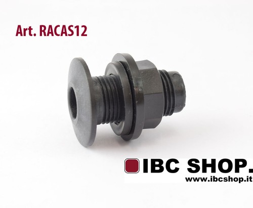 Raccordo passaparete pp - raccordo, 1/2"