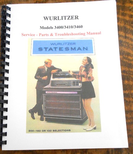 Manuale jukebox wurlitzer - jukebox,