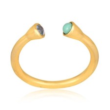 Anello regolabile due pietre